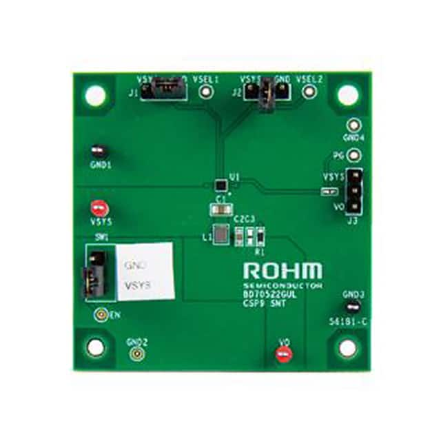 BD70522GUL-EVK-101 Rohm Semiconductor                                                                    EVAL BOARD FOR THE BD70522GUL