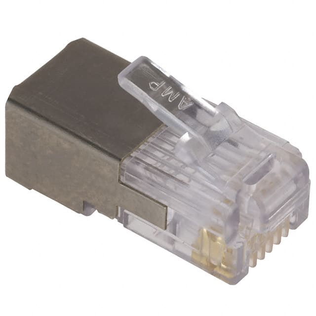 5-555175-3 TE Connectivity AMP Connectors                                                                    CONN MOD PLUG 6P6C SHIELDED