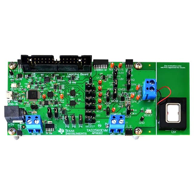 TAS2560EVM Texas Instruments                                                                    EVALUATION MODULE