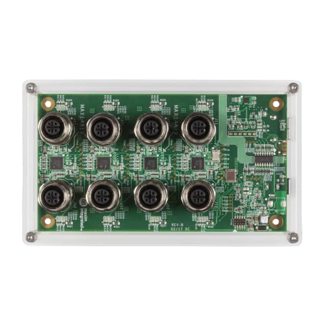 MAXREFDES145# Maxim Integrated                                                                    EVAL 8 CHANNEL IO-LINK MASTER