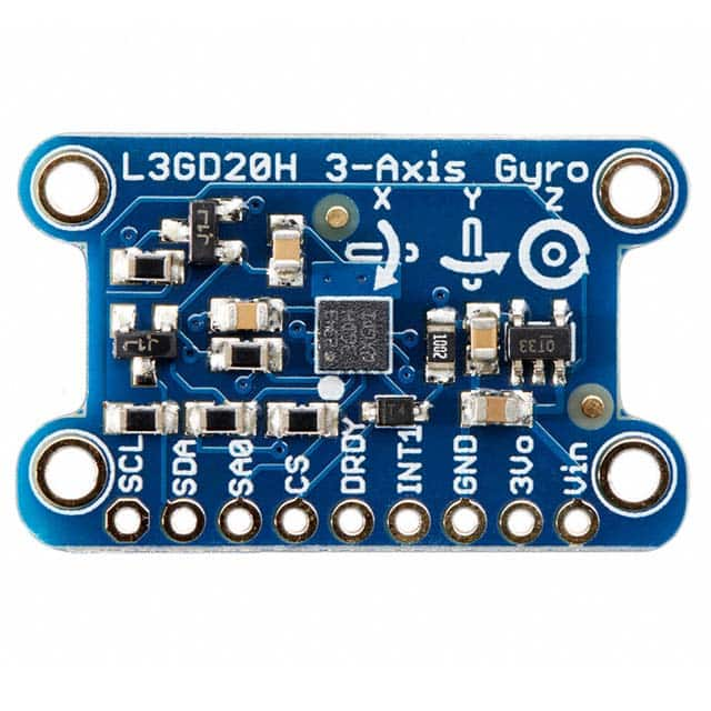 1032 Adafruit Industries LLC                                                                    L3GD20 3AXIS GYRO BREAKOUT BRD