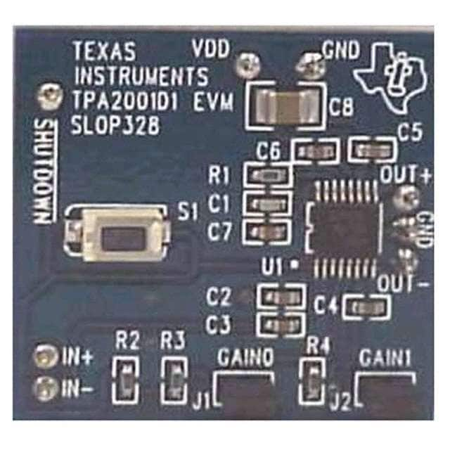 TPA2001D1EVM Texas Instruments                                                                    EVAL MOD FOR TPA2001D1