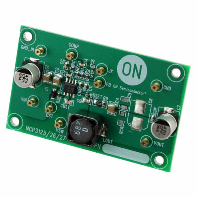 NCP3126AGEVB ON Semiconductor                                                                    BOARD EVAL NCP3126 3A SYNC REG