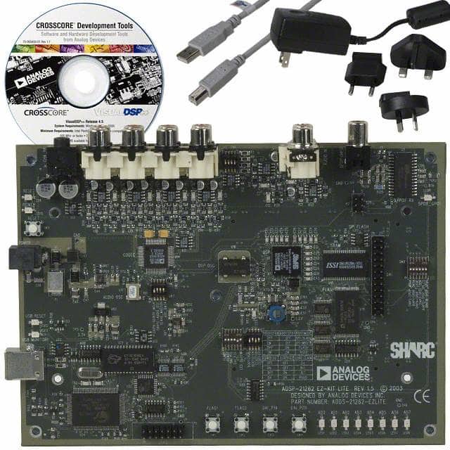 ADZS-21262-EZLITE Analog Devices Inc.                                                                    KIT W/BOARD EVAL ADSP-21262 DSP