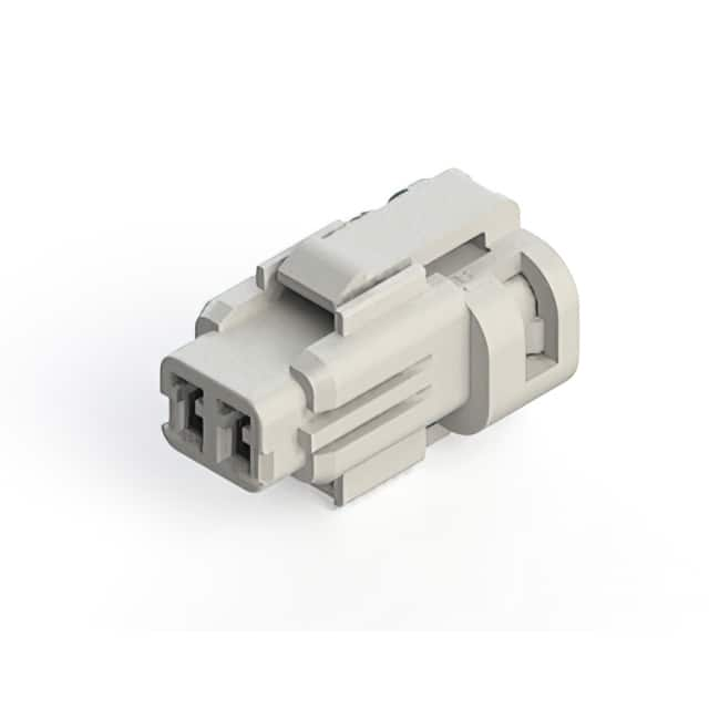 560-002-000-210 EDAC Inc.                                                                    2 PIN RECEPTACLE (WHITE)