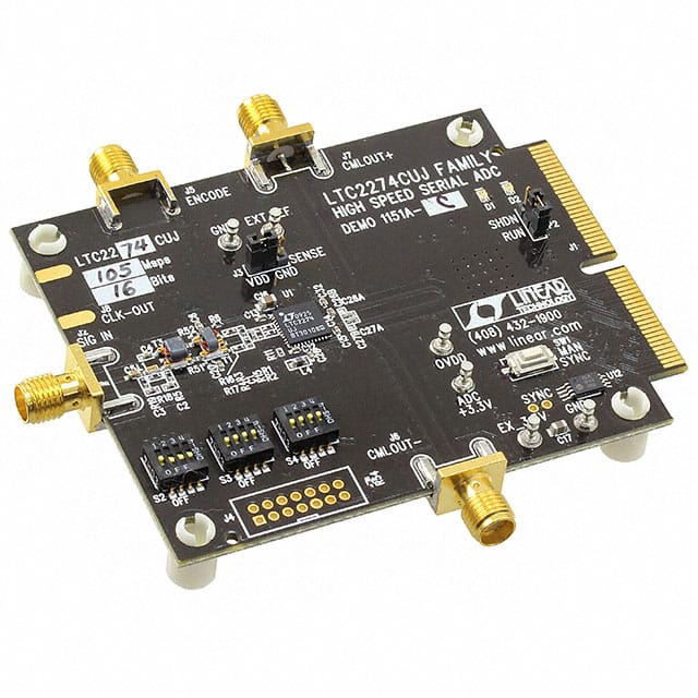 DC1151A-C Linear Technology/Analog Devices                                                                    BOARD EVAL LTC2274CUJ