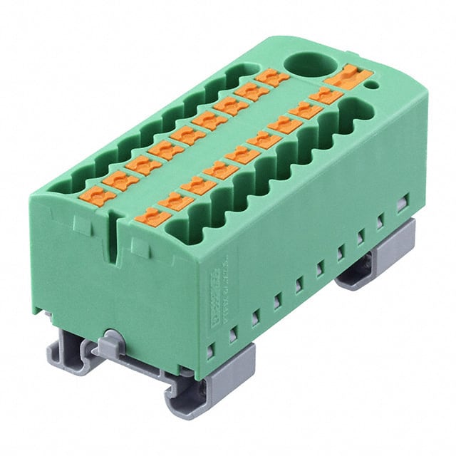 3274218 Phoenix Contact                                                                    DISTRIBUTION BLOCK GREEN