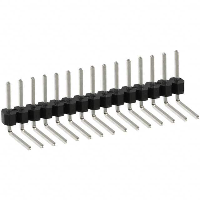 PEC15SBCN Sullins Connector Solutions                                                                    CONN HEADER .100 SINGL R/A 15POS