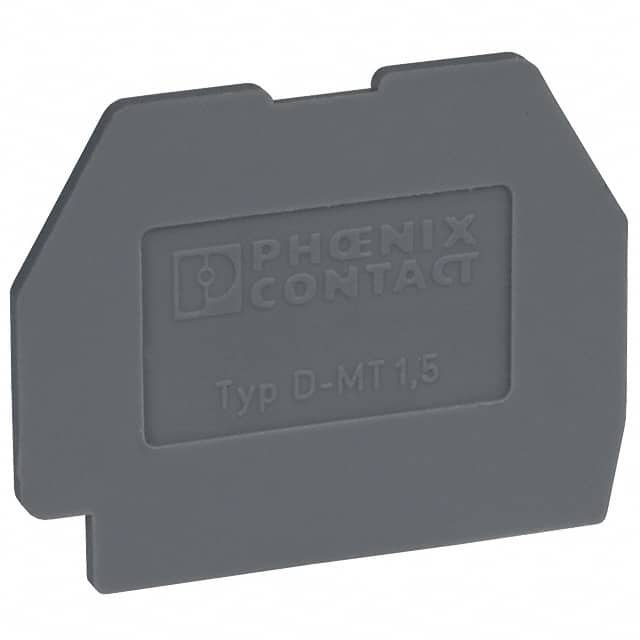 3100321 Phoenix Contact                                                                    CONN TERM BLK END COVER