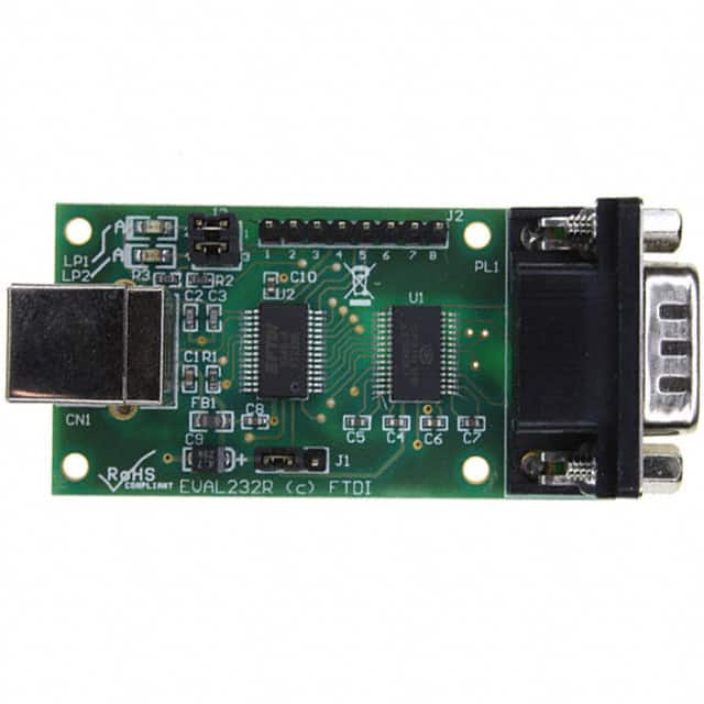 EVAL232R FTDI, Future Technology Devices International Ltd                                                                    MOD USB RS232 DEV/EVAL FT232RL