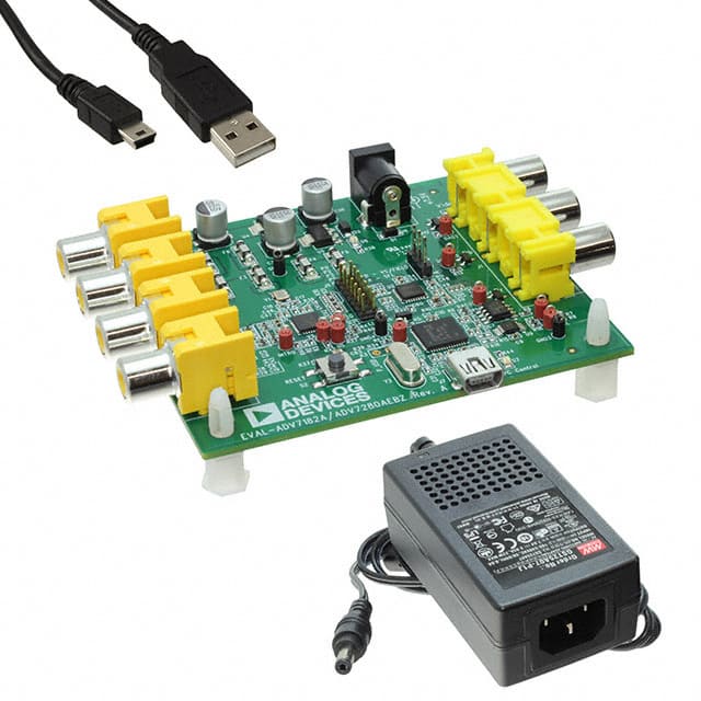 EVAL-ADV7182AEBZ Analog Devices Inc.                                                                    EVALUATION BOARD