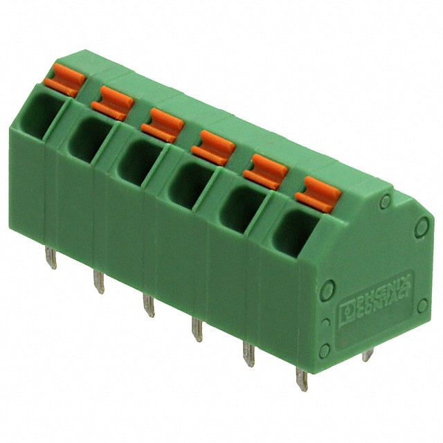 1751202 Phoenix Contact                                                                    PC TERM BLOCK 5.08MM 6POS GREEN