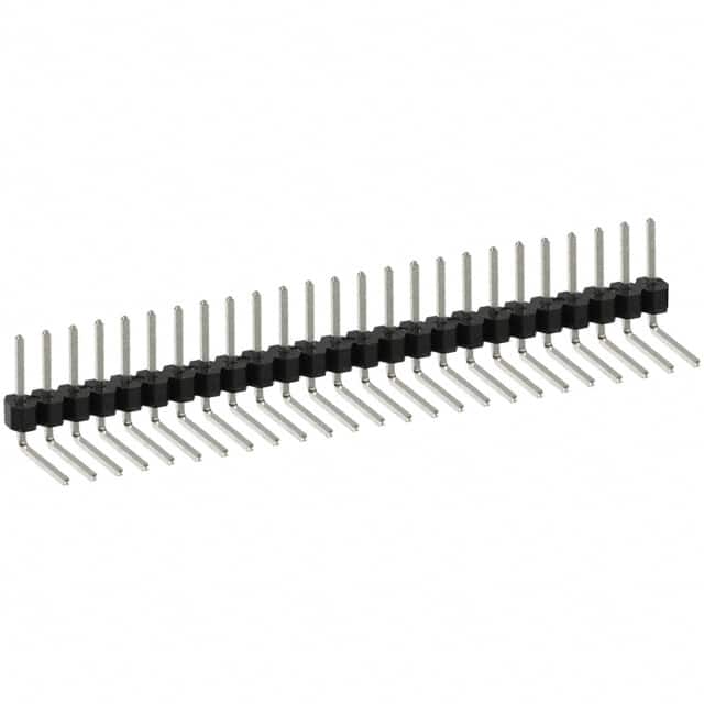 PEC25SBCN Sullins Connector Solutions                                                                    CONN HEADER .100 SINGL R/A 25POS
