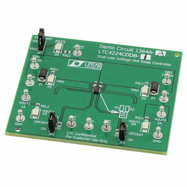 DC1364A-A Linear Technology/Analog Devices                                                                    EVAL BOARD FOR LTC4224-1