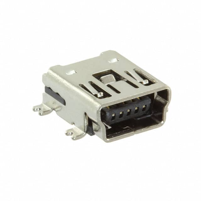 MUSB-05-F-B-SM-A Samtec Inc.                                                                    CONN RECEPT USB MINI B SMD R/A