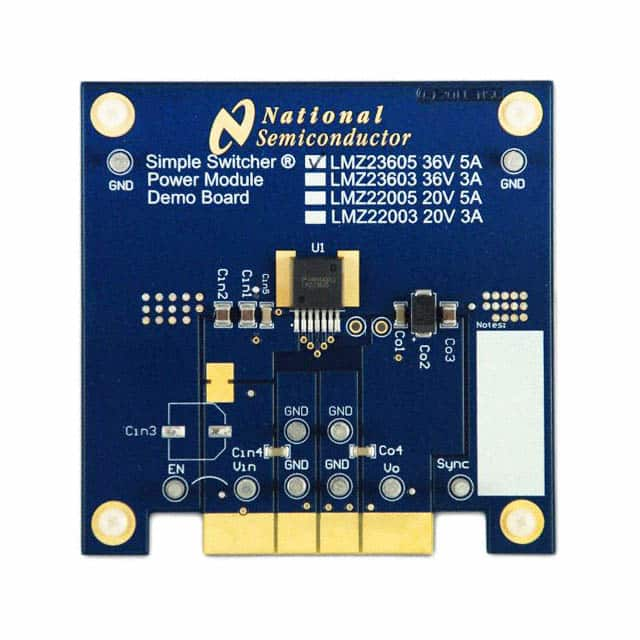 LMZ23605DEMO/NOPB Texas Instruments                                                                    BOARD DEMO FOR LMZ23605