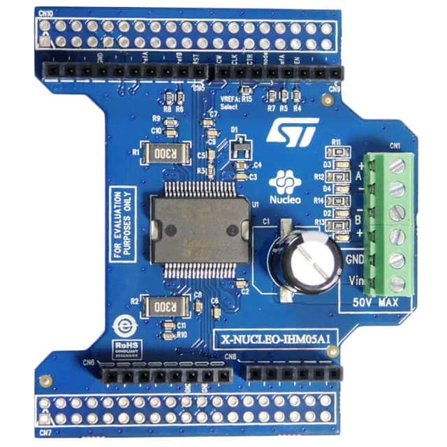 X-NUCLEO-IHM05A1 STMicroelectronics                                                                    NUCLEO BOARD L6208 MOTOR DRIVER