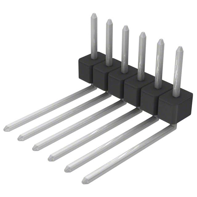 PEC06SBEN Sullins Connector Solutions                                                                    CONN HEADER .100 SINGL R/A 6POS