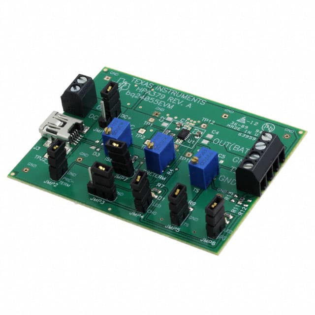 BQ24055EVM Texas Instruments                                                                    EVAL MODULE FOR BQ24055