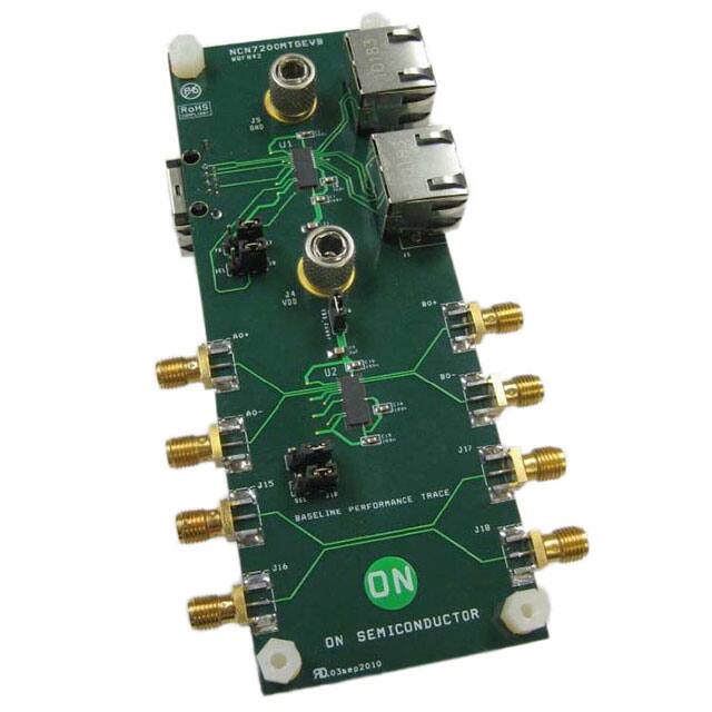 NCN7200MTGEVB ON Semiconductor                                                                    BOARD EVAL LAN SWITCH NCN7200