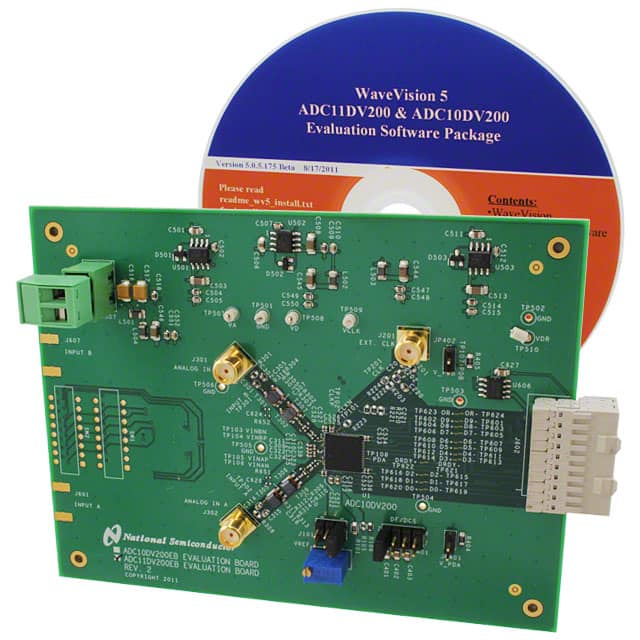 ADC11DV200EB/NOPB Texas Instruments                                                                    EVAL BOARD FOR ADC11DV200