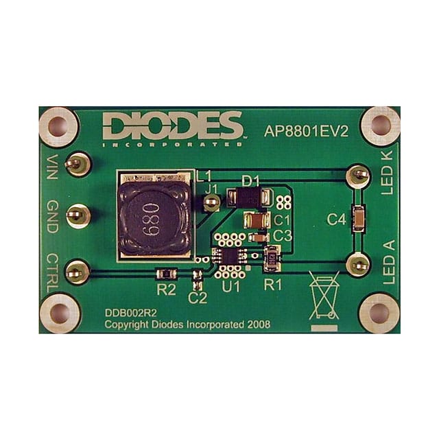 AP8801EV2 Diodes Incorporated                                                                    EVAL BOARD FOR AP8801