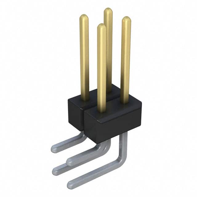 PBC02DGAN Sullins Connector Solutions                                                                    CONN HEADER .100 DUAL R/A 4POS