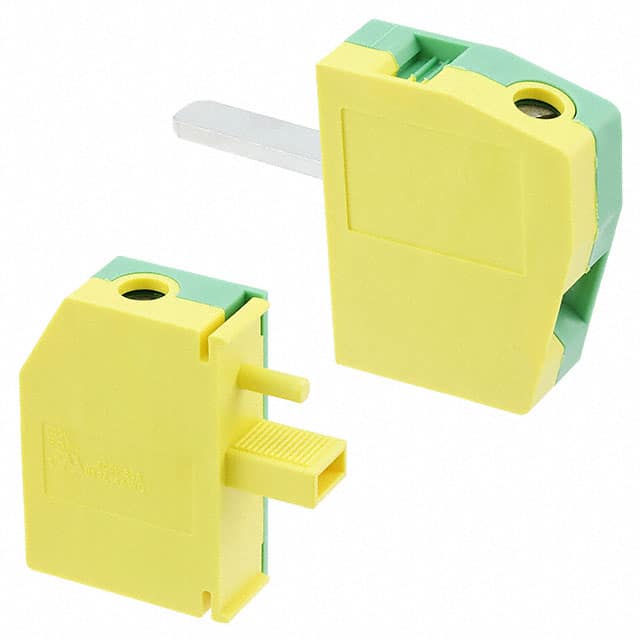 0709877 Phoenix Contact                                                                    TERM BLK SCREW CLAMP 1POS GREEN