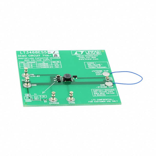 DC711A-B Linear Technology/Analog Devices                                                                    BOARD EVAL FOR LT3468ES5