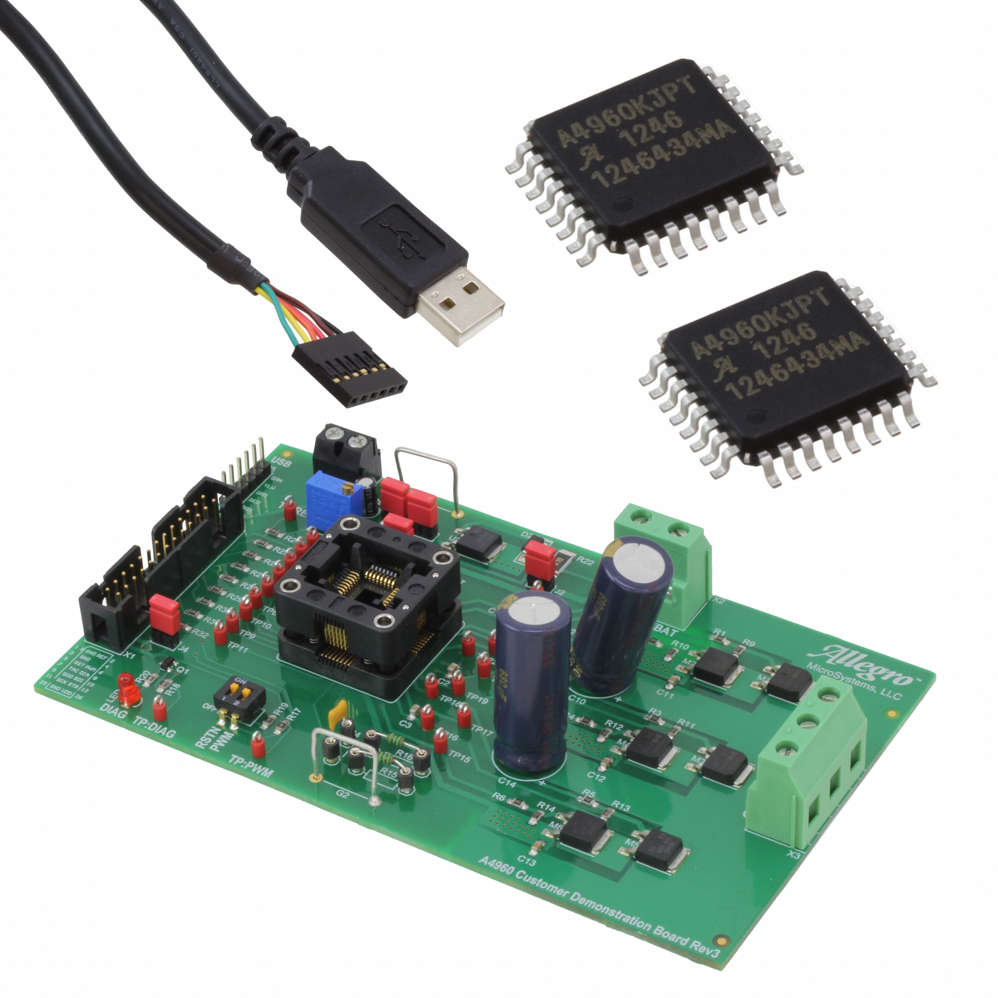 APEK4960KJP-01-T-DK Allegro MicroSystems, LLC                                                                    BOARD EVAL FOR A4960KJP