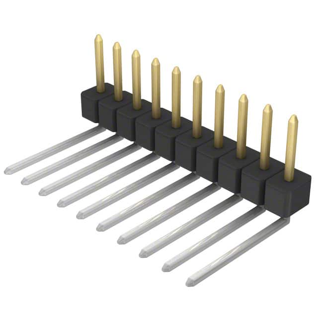 PBC10SBDN Sullins Connector Solutions                                                                    CONN HEADER .100 SINGL R/A 10POS