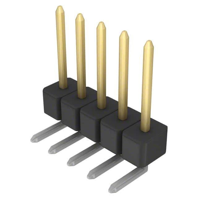 PBC05SGAN Sullins Connector Solutions                                                                    CONN HEADER .100 SINGL R/A 5POS