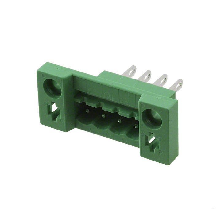 0707264 Phoenix Contact                                                                    TERM BLK HEADER 4POS GREEN