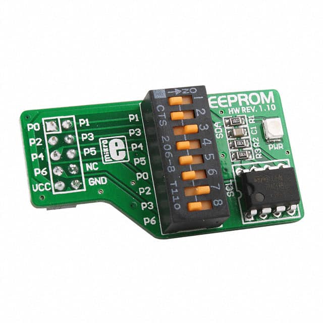 MIKROE-88 MikroElektronika                                                                    BOARD EEPROM W/24C08WP