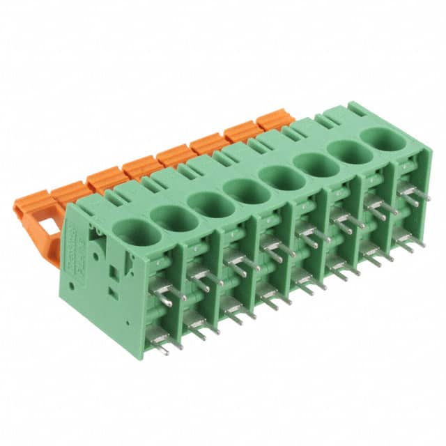 1770458 Phoenix Contact                                                                    PC TERM BLOCK 10MM 8POS GREEN