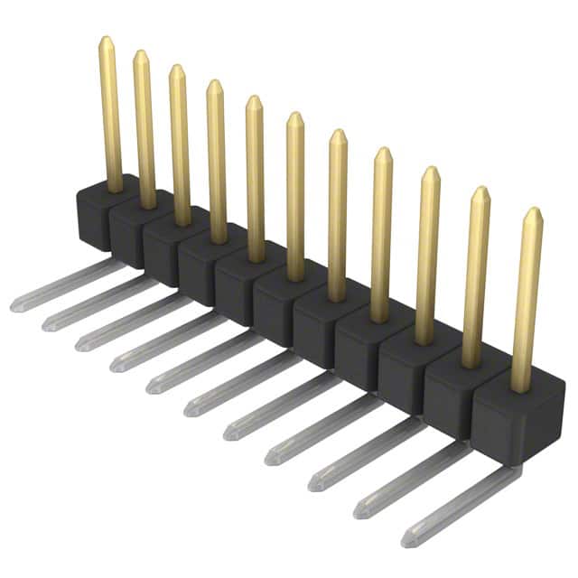 PBC11SGBN Sullins Connector Solutions                                                                    CONN HEADER .100 SINGL R/A 11POS