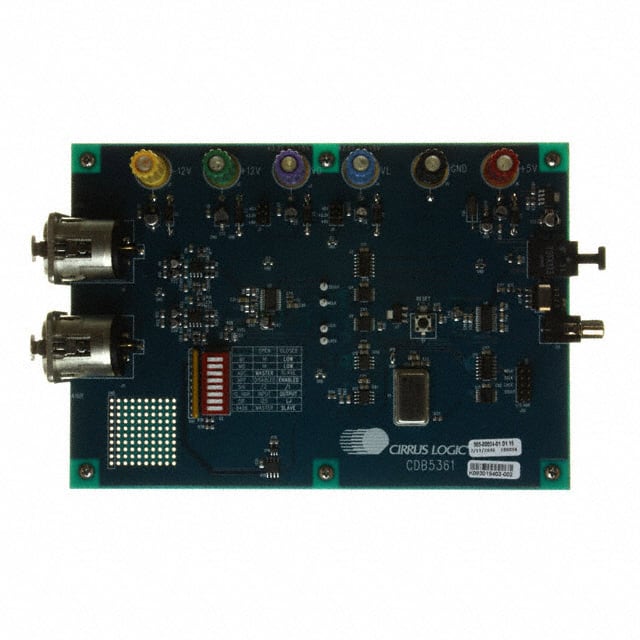 CDB5361 Cirrus Logic Inc.                                                                    BOARD EVAL FOR CS5361 STEREO ADC