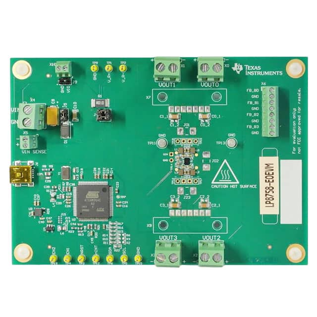 LP8758-E0EVM Texas Instruments                                                                    EVALUATION MODULE