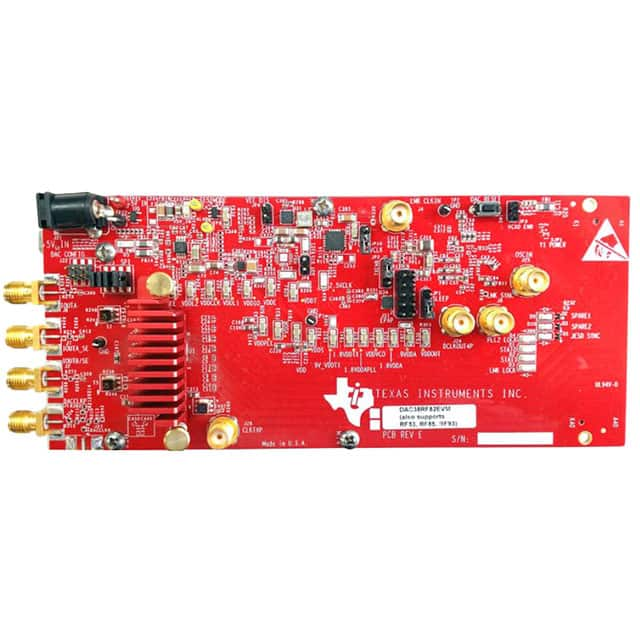 DAC38RF82EVM Texas Instruments                                                                    EVAL BOARD FOR DAC38RF82