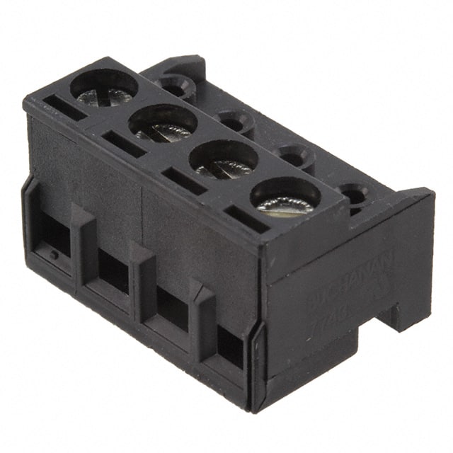 1546018-4 TE Connectivity AMP Connectors                                                                    TERM BLOCK PLUG 4POS 90DEG 5MM