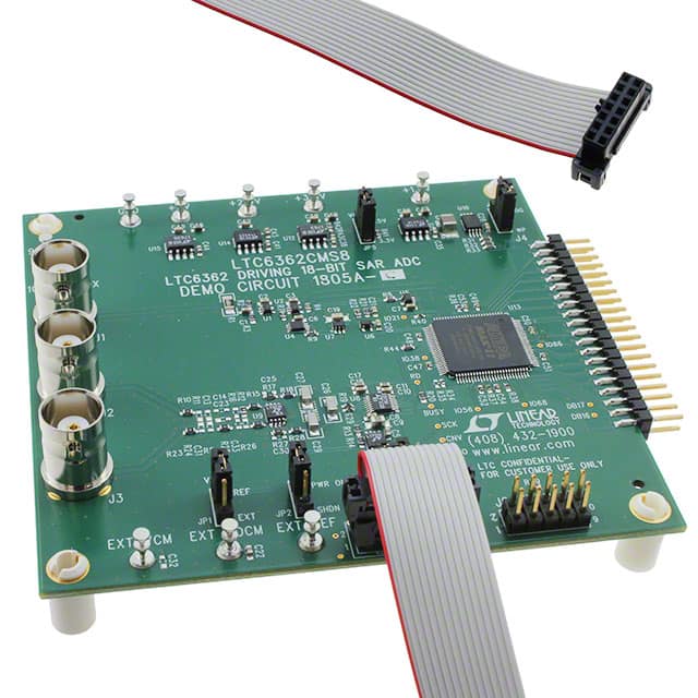 DC1805A-C Linear Technology/Analog Devices                                                                    DEMO BOARD SAR ADC 16BIT .5MSPS