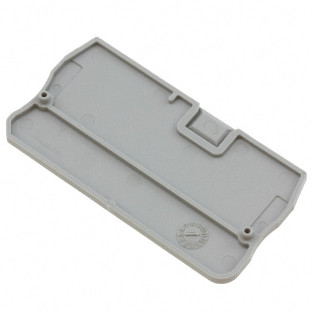 3030420 Phoenix Contact                                                                    END COVER GRAY