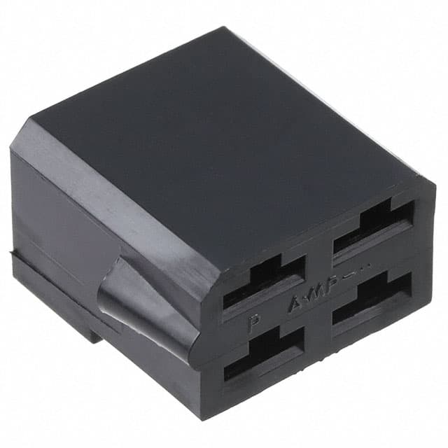 180900-5 TE Connectivity AMP Connectors                                                                    CONN RCPT HSG 0.25 4POS BLACK