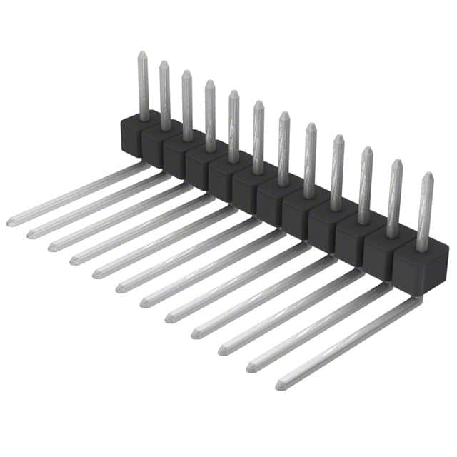 PEC12SBEN Sullins Connector Solutions                                                                    CONN HEADER .100 SINGL R/A 12POS