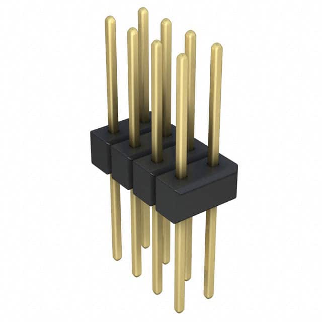 PBC04DFCN Sullins Connector Solutions                                                                    CONN HEADER .100 DUAL STR 8POS