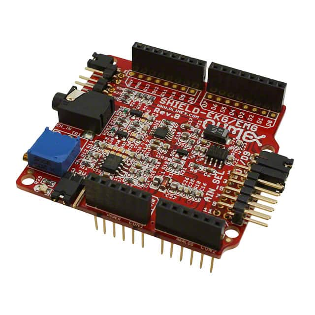 SHIELD-EKG-EMG Olimex LTD                                                                    OLIMEX ARDUINIO EKG/EMG SHIELD