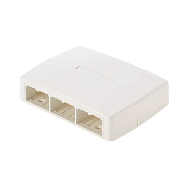 CBXQ6EI-A Panduit Corp                                                                    MOD BOX SMD 6PORT IVORY