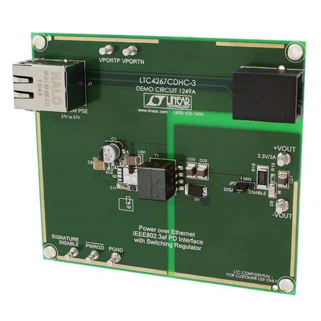 DC1249A Linear Technology/Analog Devices                                                                    EVAL BOARD FOR LTC4267-3