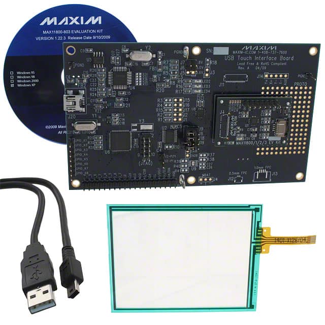 MAX11800TEVS+ Maxim Integrated                                                                    KIT EVAL TOUCH SCREEN