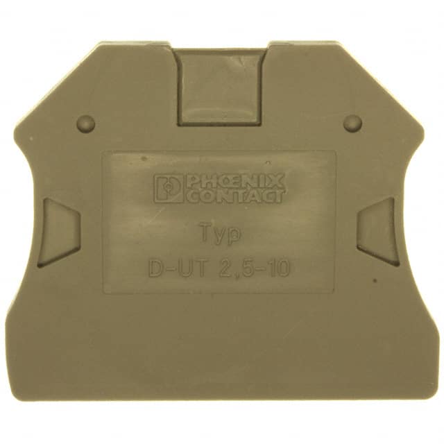 3047028 Phoenix Contact                                                                    CONN TERM BLK END COVER GRAY